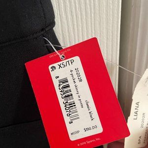 Spanx 4-pocket Skinny in Ponte - XS NWT
